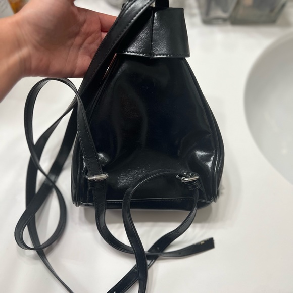 Black mini backpack - Picture 3 of 3